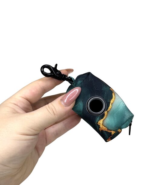 GREEN TEAL WASTE BAG HOLDER